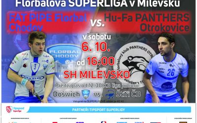 Florbalová Tipsport superliga v Milevsku!