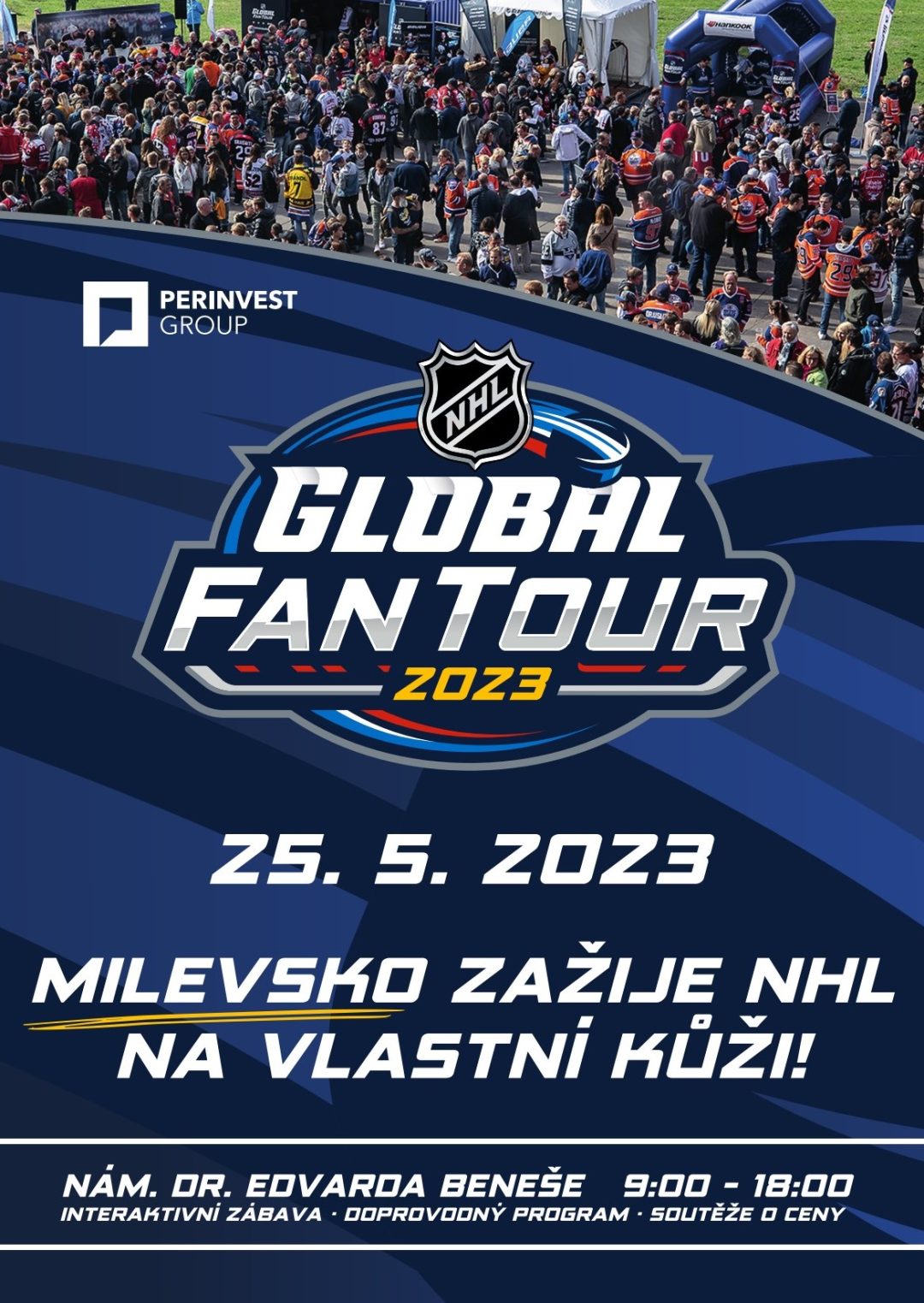 NHL Global Fan Tour V Milevsku | SPOS Milevsko S.r.o.