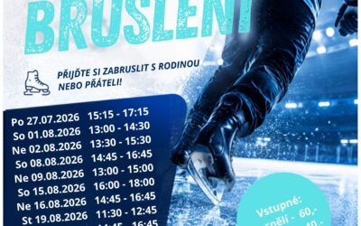 Veřejné bruslení srpen 2026